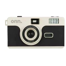 Onn Focus Reusable 35mm Camera with Flash + Film + Battery Included - Black™
