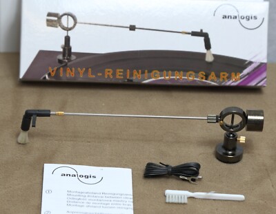 Analogis Mitlaufbesen / Reinigungsarm / Ziegenhaar/Carbon Mischborsten
