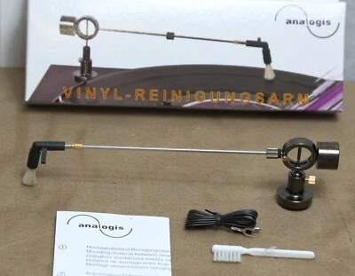 Analogis Mitlaufbesen / Reinigungsarm / Ziegenhaar/Carbon Mischborsten