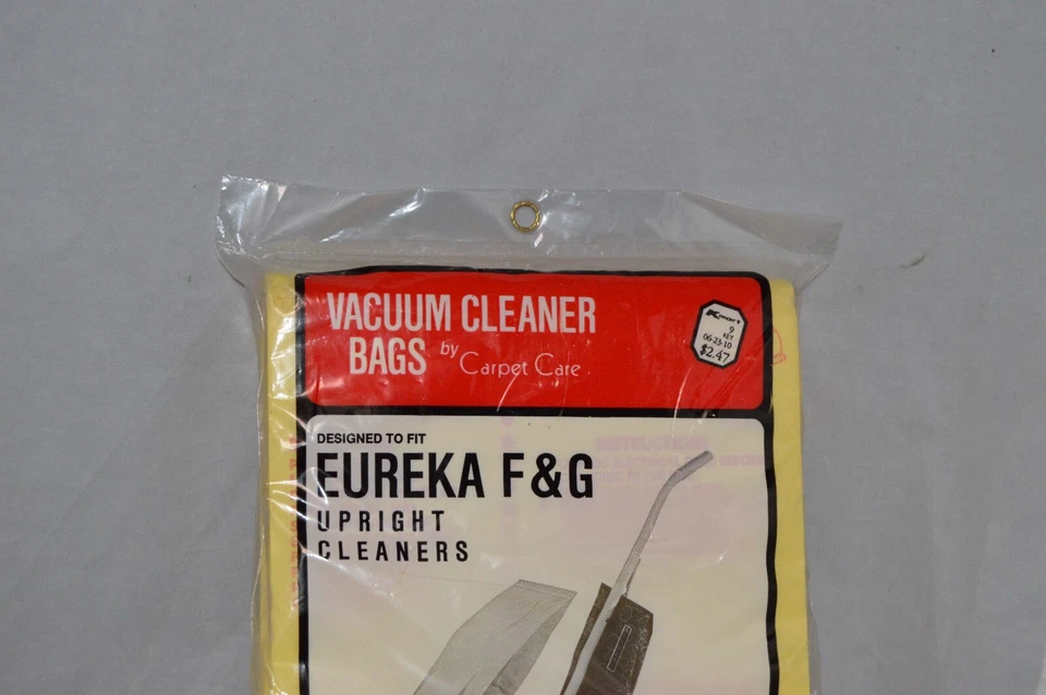 Упаковка из 16 винтажных мешков для вертикального пылесоса Eureka F&G - Изображение 4 из 4