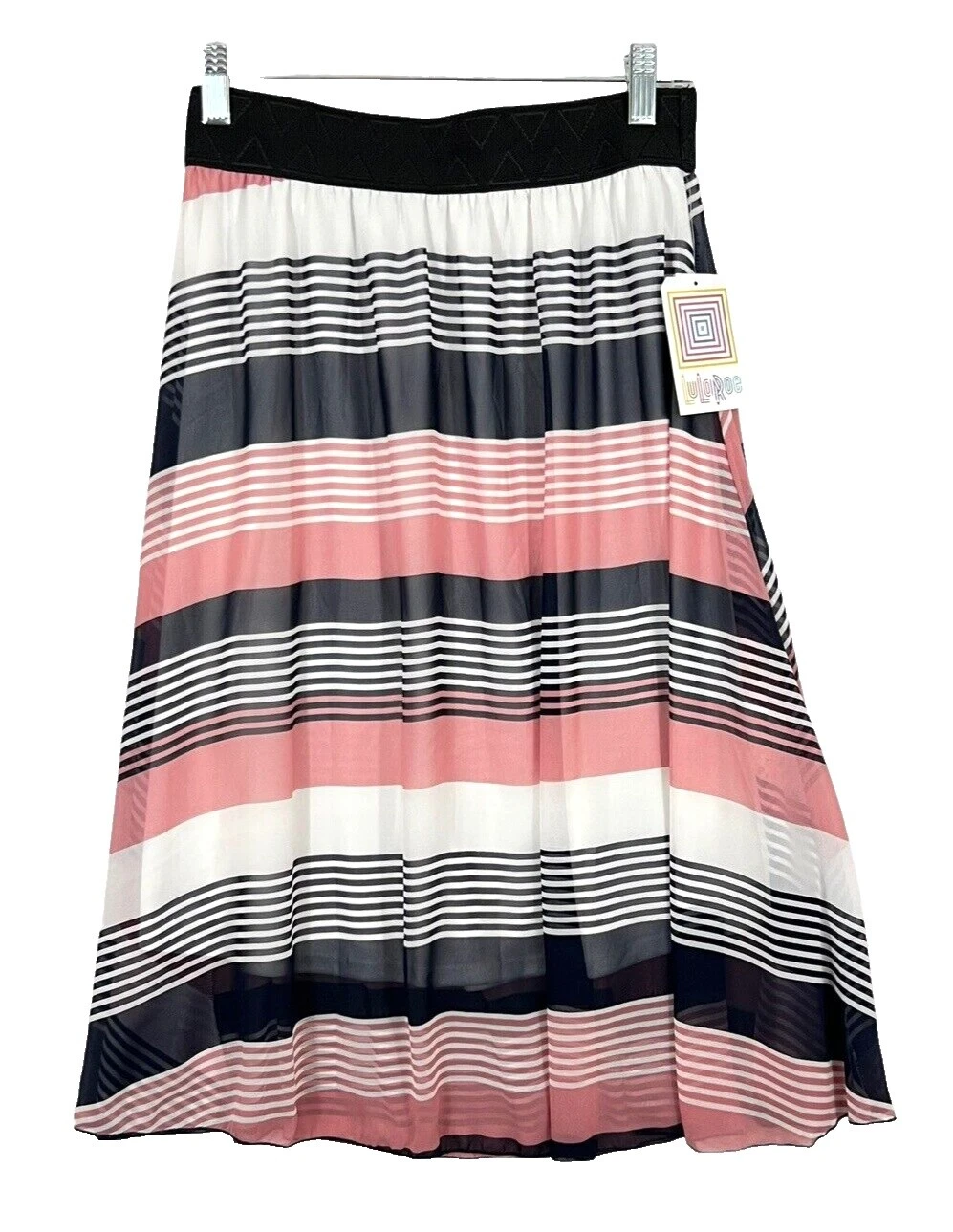 LuLaRoe A-line Faldas para mujer a rayas