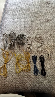 Lot of 11 Ethernet Patch Cable Cords Various Colors & Length