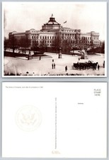 Library of Congress Washington DC 1897 Vintage Photo Postcard 1978 NARS