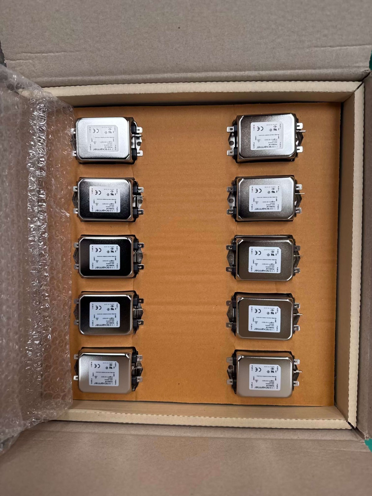 20x Schaffner FN2090-4-06 EMI Filter 4A 250V Mains Chassis Mount CE Approved image 5