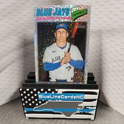 2026 Topps Heritage Mega Box Silver Sparkle Daulton Varsho #223 TOR Blue Jays