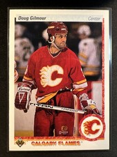 1990-91 Upper Deck: NHL-Premiere #271 Doug Gilmour/Flames/C 🏒🐷🏒