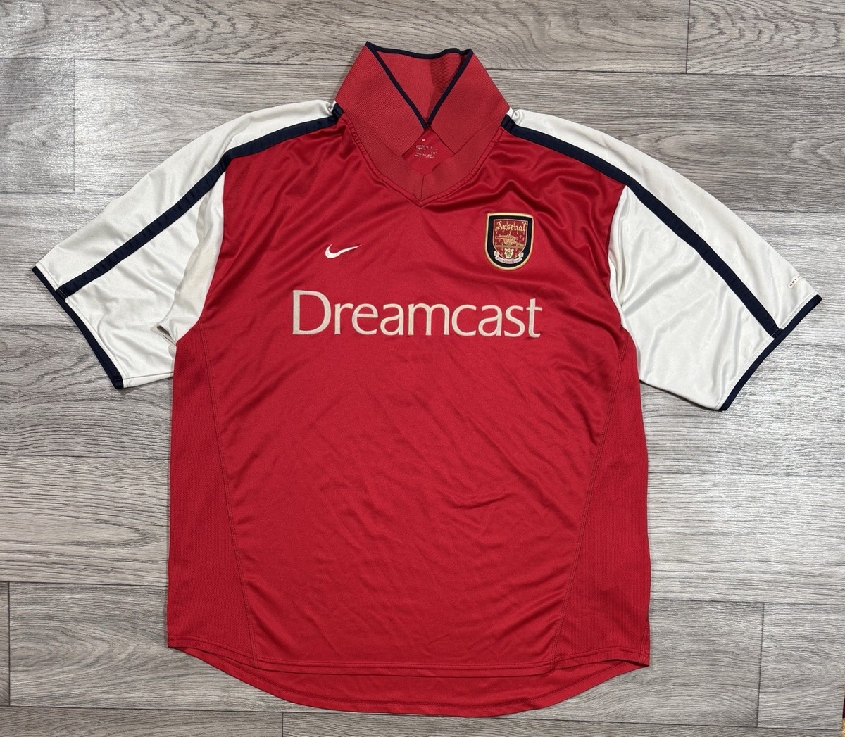 Arsenal FC 2000 2001 Home Football Shirt Soccer Jersey Nike