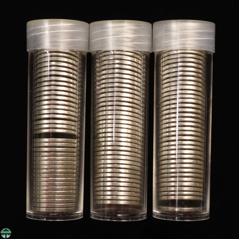 Canada Lot of 3 Rolls - 1968, 1978 & 1979 Five Cents - Circulated