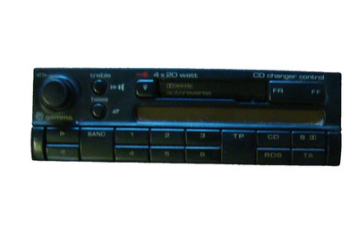 Autoradio Gamma IV Volkswagen 3B0035186 m. CD Steuerung Code Bedienungsanleitung