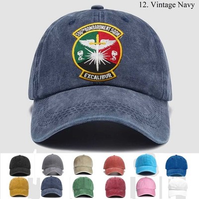 Customized Embroidered Hat Us Air Force 596th Bombardment Squadron, Trucker Hat