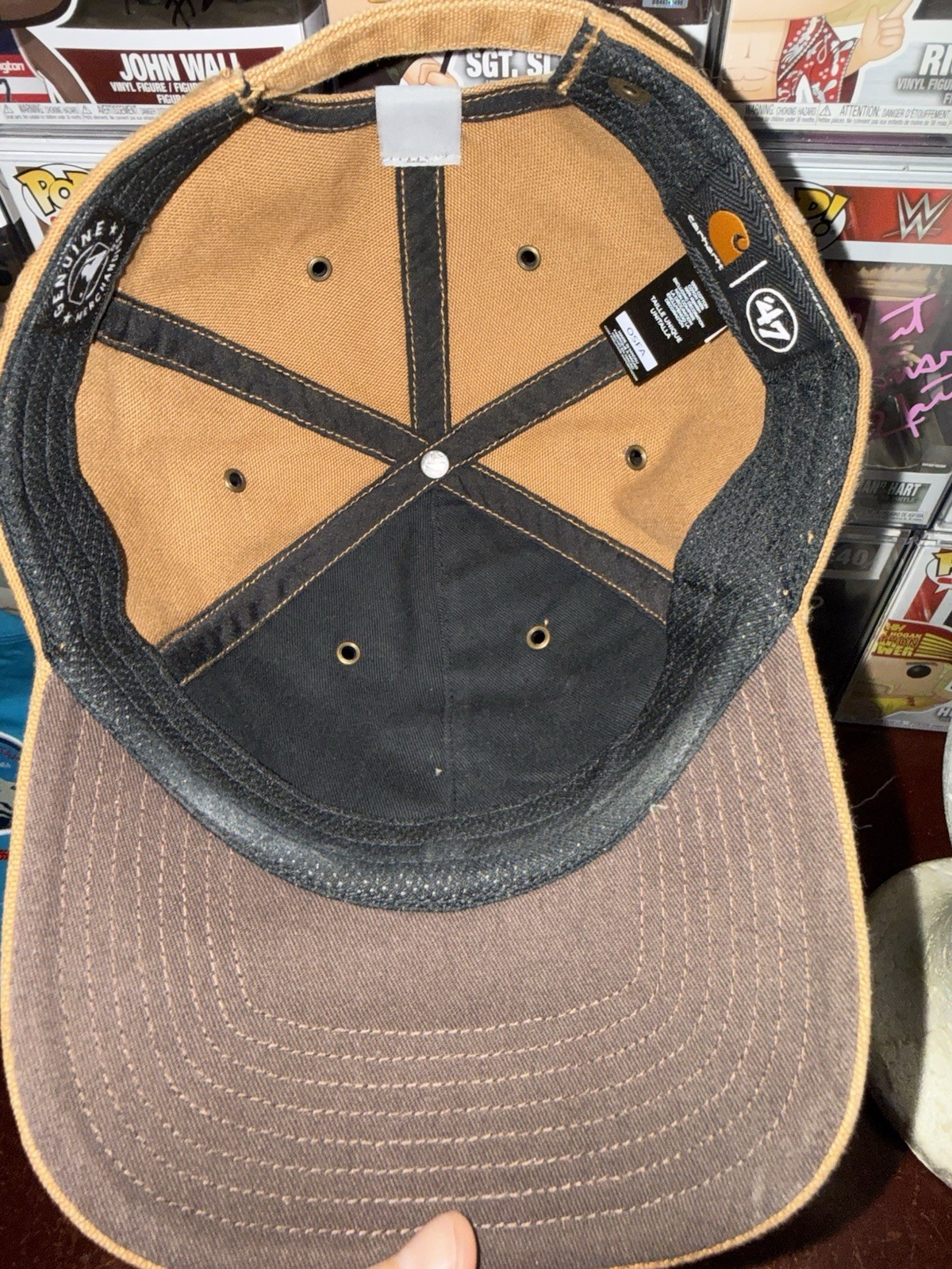 Excellent - Atlanta Braves Carhartt x 47 Brand Strapback Hat / Cap  thumbnail 4