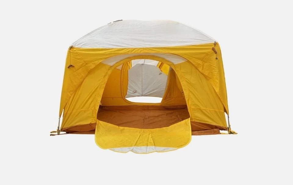 Big Agnes Big House 4 - amarillo y blanco - 4 personas incluye vestíbulo Foto 4 de 4