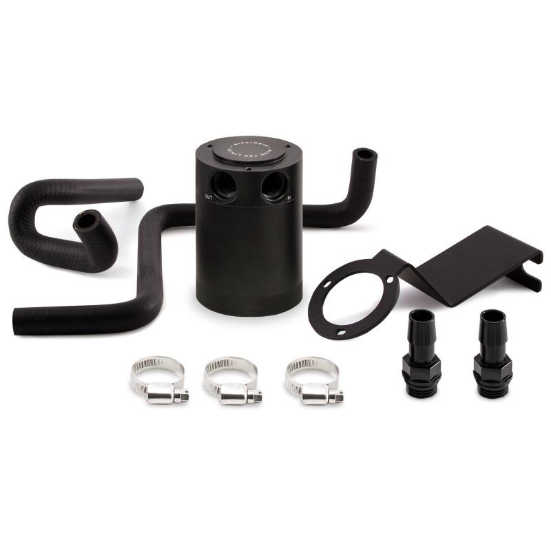 Mishimoto Baffled Oil Catch Can Kit - fits Subaru BRZ / Toyota GT86 - Black