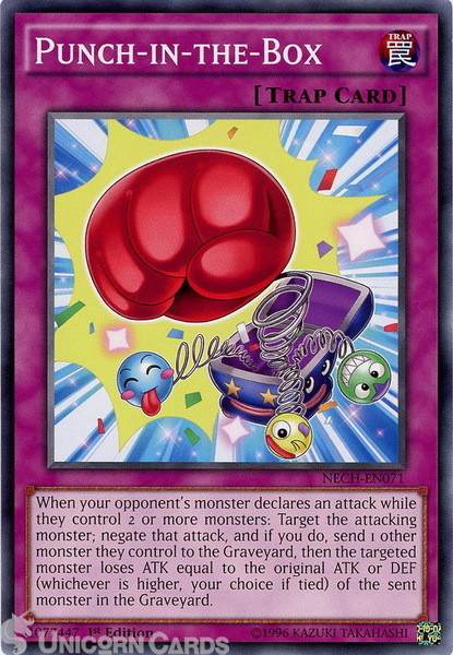 NECH-EN071 Punch-in-the-Box Common 1st Edition Mint Yu-Gi-Oh! Card