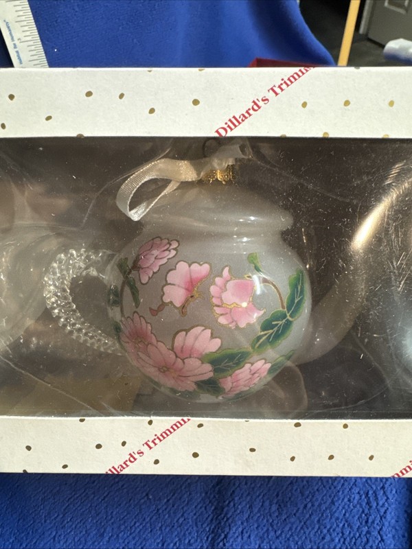 Dillards Trimmings Teapot Ornament 2001