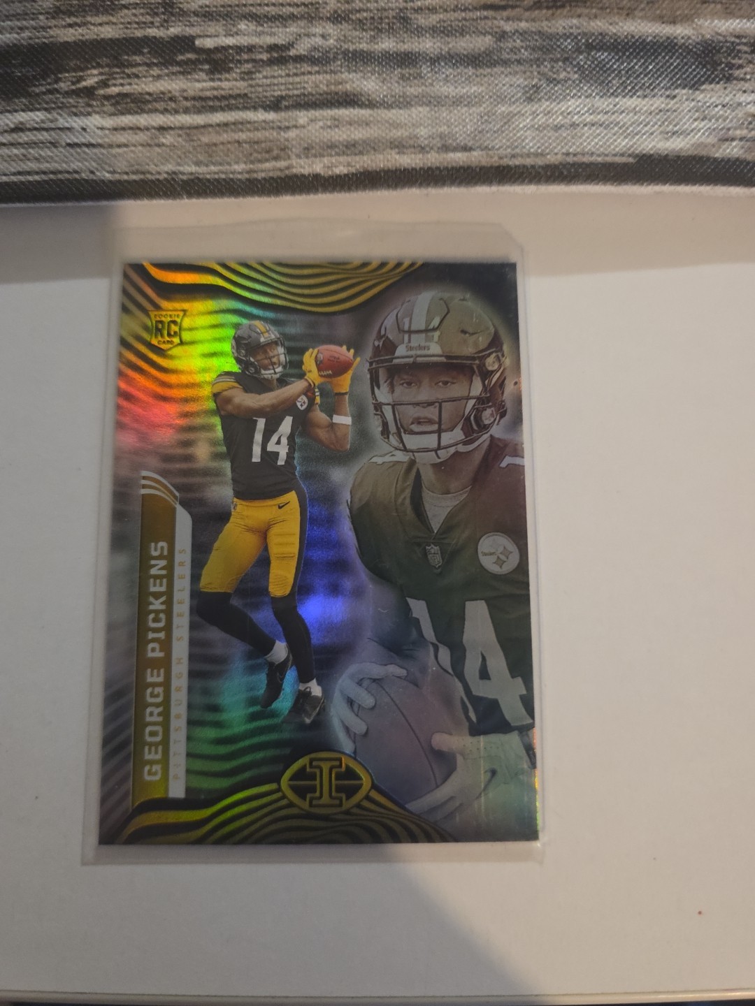 2022 Panini Illusions George Pickens RC #66 Steelers