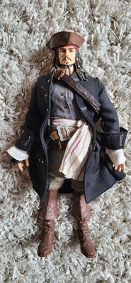 Jack Sparrow Action Figur - Pirates Of The Caribbean At Worlds End - Zizzle 2007
