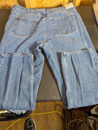 Canyon River Blues ~Men's 44x32~ Blue Denim Relaxed Fit Classic Jean 100% Cotton - Picture 8 of 10