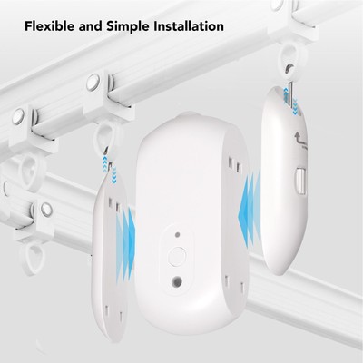 Automatic Curtain Opener 120rpm Output Speed APP Remote Control Smart Home