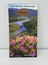 NEW 2017 Texas Official Travel Map Z0