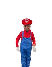 Super Mario Boys Halloween Dress Up Costume Size 7-8 Boys