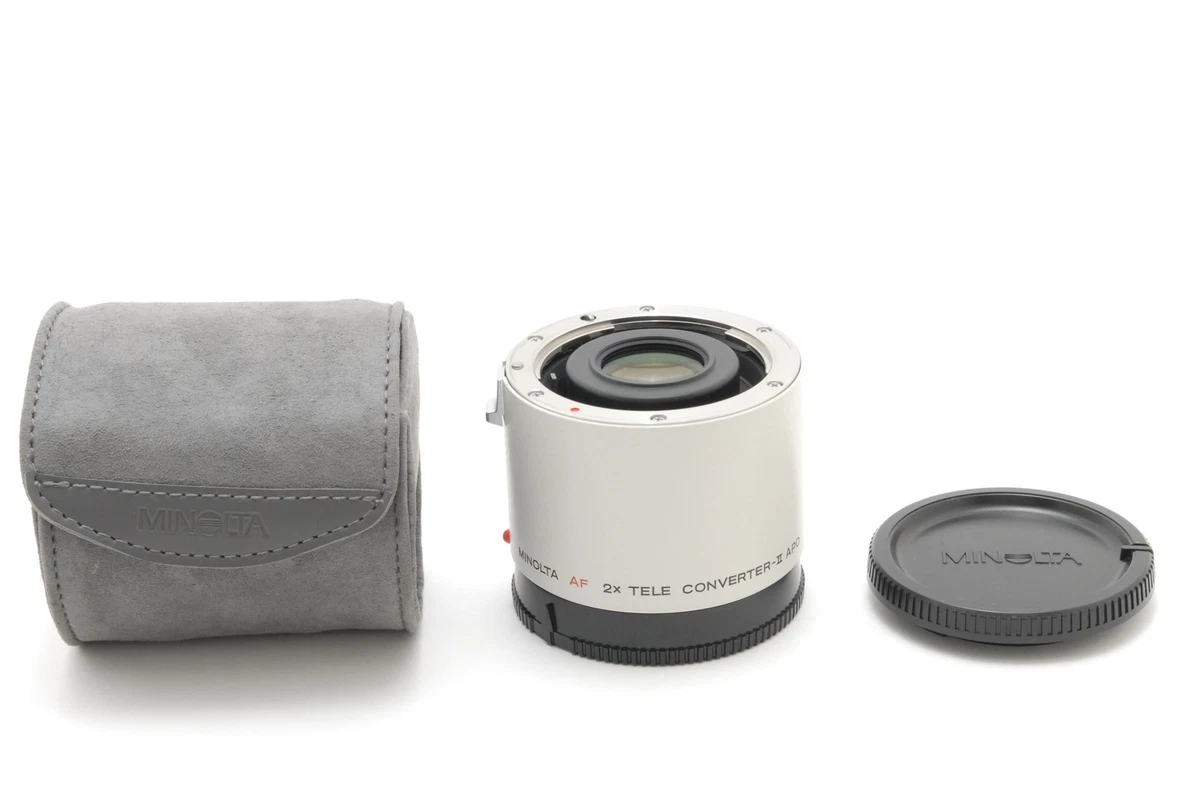 MINOLTA AF 1.4× TELE CONVERTER-II APO / 2× TELE CONVERTER-II APO 2 