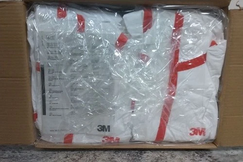 3M 4565-BLK-L 25 Pk Size L Zipper Closure Disposable Coveralls video thumbnail