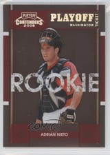 2008 Playoff Contenders Playoff Ticket 78/199 Adrian Nieto #2 9ap