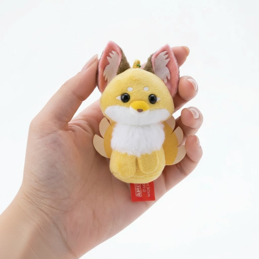 Amufun Nine Tailed Fox Mystery Plush Keychain Figure Japan Capsule