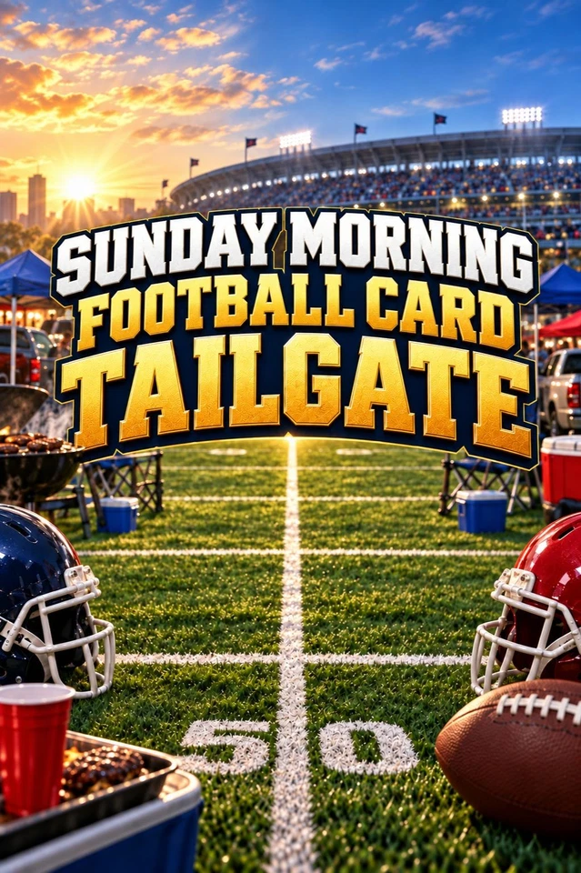 Sunday Morning Football Card Tailgate