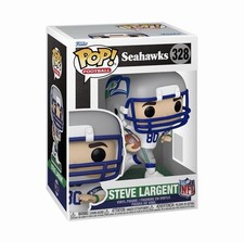 Funko POP! Steve Largent Seattle Seahawks NFL Legends Figure 328 w/ Protector