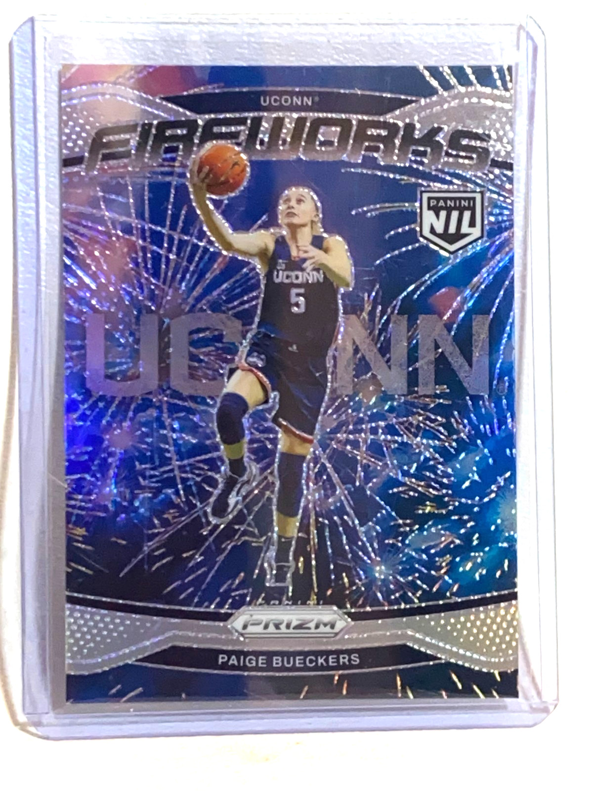 PAIGE BUECKERS #PB 2024-25 Panini NIL FIREWORKS Base Prizm UConn Dallas WINGS