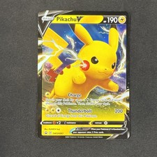 Pikachu V SWSH061 SWSH: Spada e Scudo Carte Promo Holo Pokemon