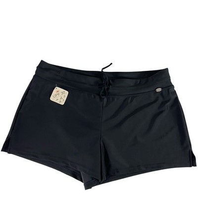 Zeroxposur Womens Swim Active Shorts Size XL (14) Drawstring Waist Sun Smart UV