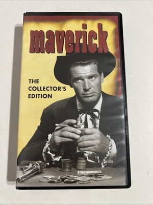 Maverick: The Collector s Edition (VHS) 1958 2 Episodes Western **Tested**