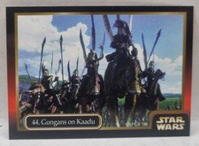 1999 Ikon Australia  STAR WARS Episode 1  Trading Card #44  Gungans on Kaadu