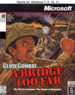 Close Combat : Un Pont Trop Loin - Microsoft 1997 - Jeu Pc Occasion