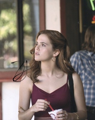 ZOEY DEUTCH SIGNIERTES FOTO (1) JEDER WILL EINEN VIDEOBEWEIS