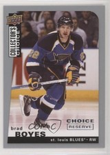 2008-09 Upper Deck Collector's Choice Choice Reserve Silver Brad Boyes #14 0w8