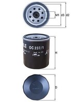 Mahle ÖLfilter U.A. FüR Austin, Land Rover, Mg, Morris, Rover