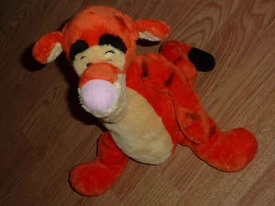 Doudou Peluche tigre tigrou jaune orange Disney nicotoy - Photo 1/3