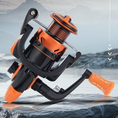 One Click Faltbare Metall Angelrolle 52 ��bersetzung f��r Salzwasserangler