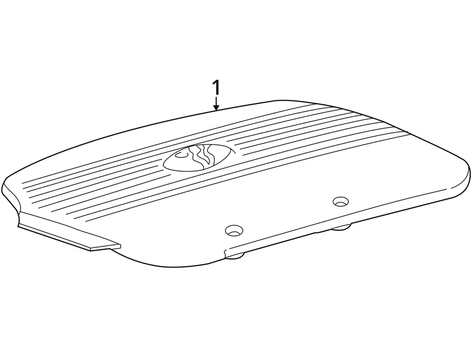 Cubierta del motor Toyota Camry 2001 TEPK5 Foto 4 de 4