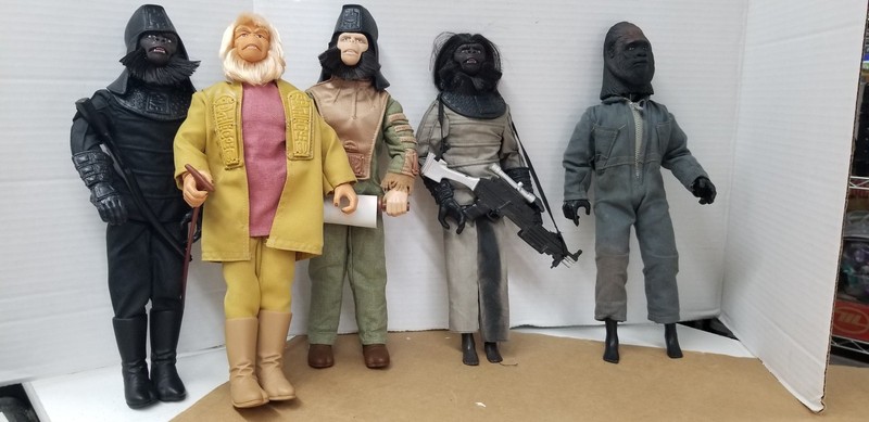 5-1:6 Hasbro Planet Of The Apes Cornelius- Dr. Zaius- Attar- General Ursus H5
