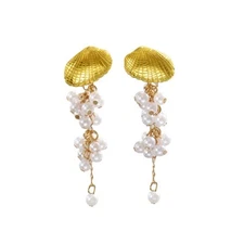 Multiple Layer Crystals Earrings Modern Tassels Designs Daily or Celebration Use
