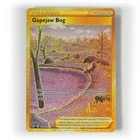 Pokemon - Gapejaw Bog - 213/195 - SWSH Silver Tempest - Gold Secret Rare Card