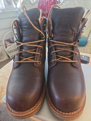 Chippewa 6'' Work Boots 400gm Thinsulate Waterproof Vibram Sole Brown 