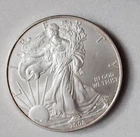 2008 WALKING LIBERTY AMERICAN EAGLE .999 FINE SILVER  1oz.