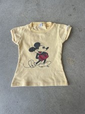 70  s Mickey Mouse Toddler Youth Shirt, Size 18 months Disney Vintage