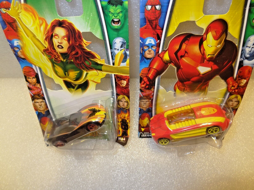 Marvel Heroes 1:64 Die Cast Vehicles 2006 DP350 Phoenix & 2006 IM44 Iron Man-NIP - Picture 3 of 6